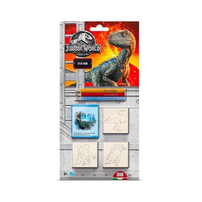 Multiprint Blister 3 timbri Jurassic World