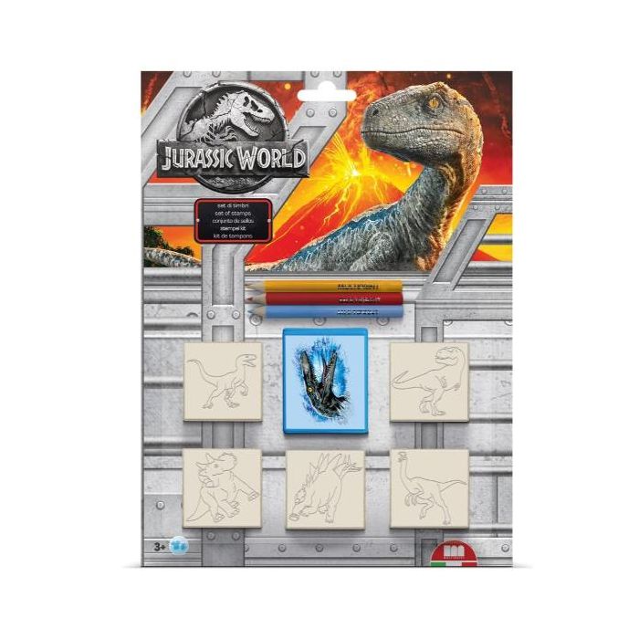 Multiprint Jurassic World - MultiprintBlister 5 Timbri per Bambini