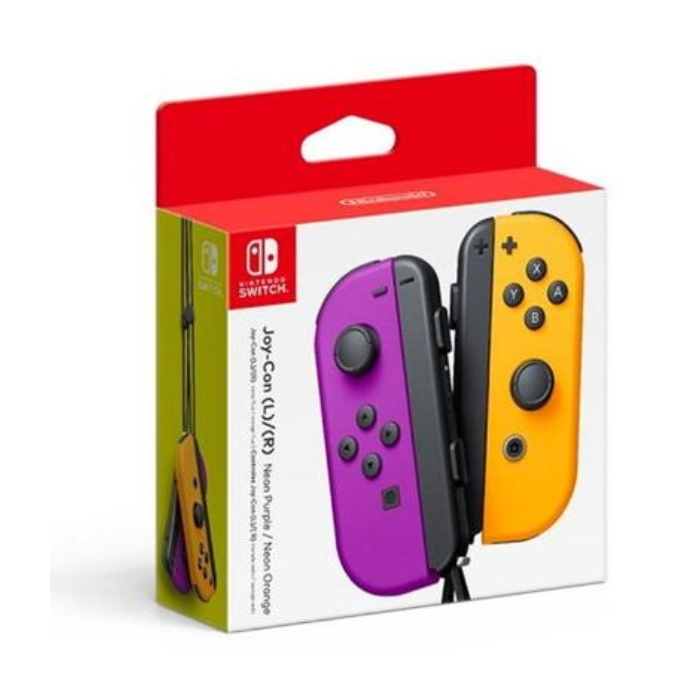 Nintendo HAC COPPIA DI JOY-CON VIOLA E ARANCIO