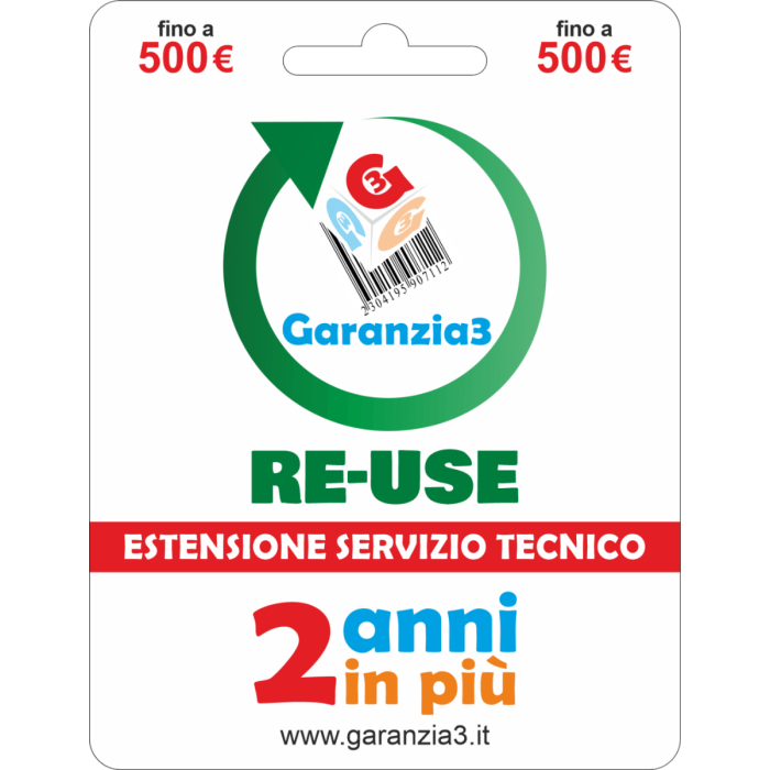 Garanzia3 - RE USE 500