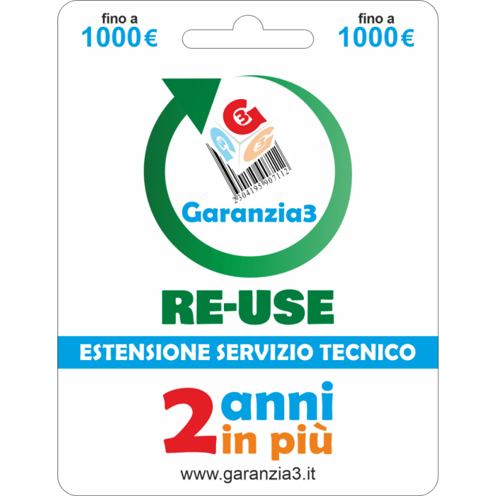 GARANZIA3 – RE-USE 1000