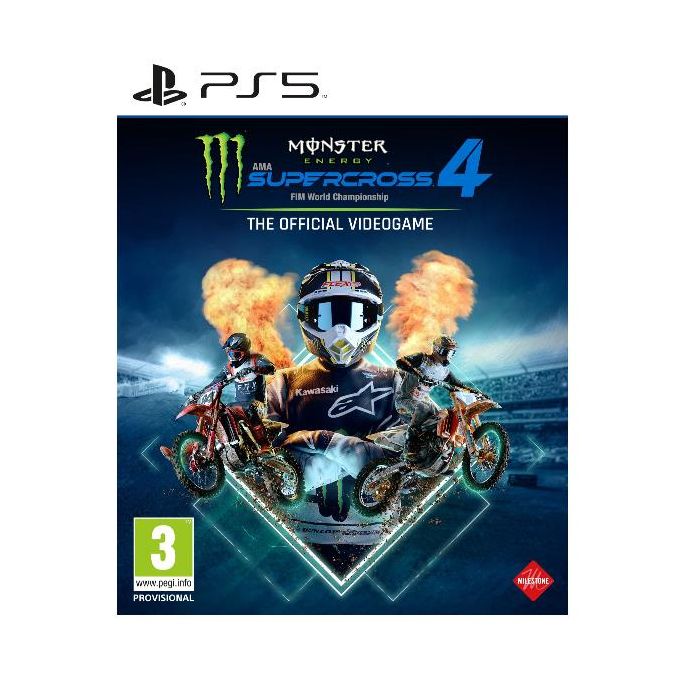 Koch Media PS5 MONSTER ENERGY SUPERCROSS 4