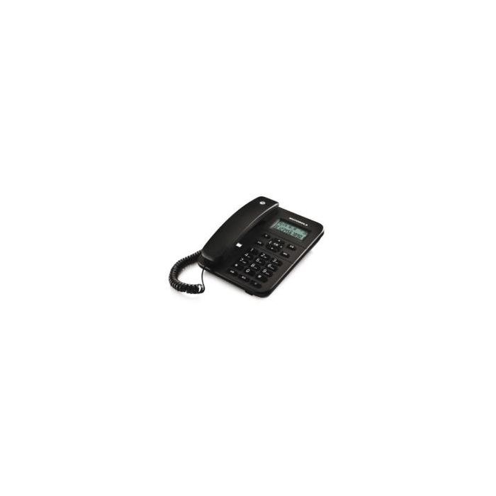 Motorola TELEFONO FISSO CT202 NERO (CON DISPLAY)