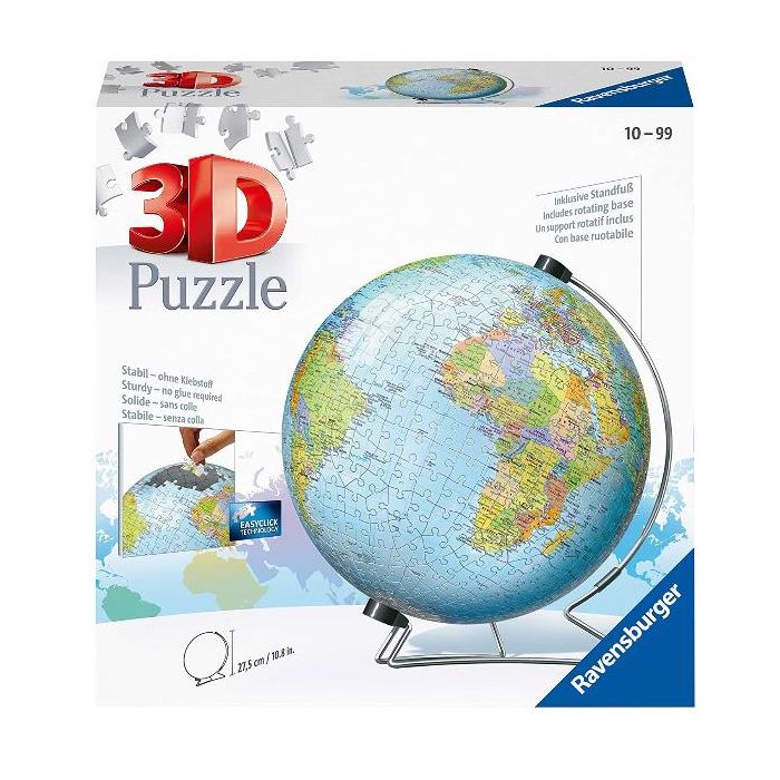 Ravensburger Globo - Puzzle 3D - 540 pezzi