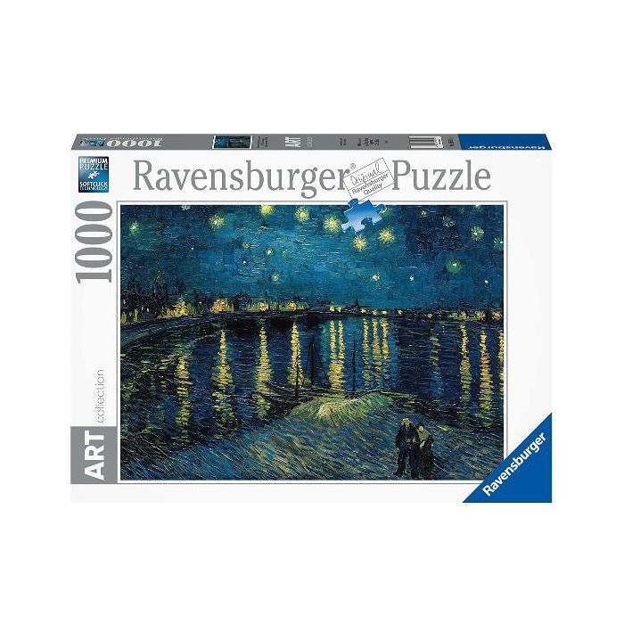 Ravensburger Van Gogh: Notte stellata sul Rodano - 1000 pezzi