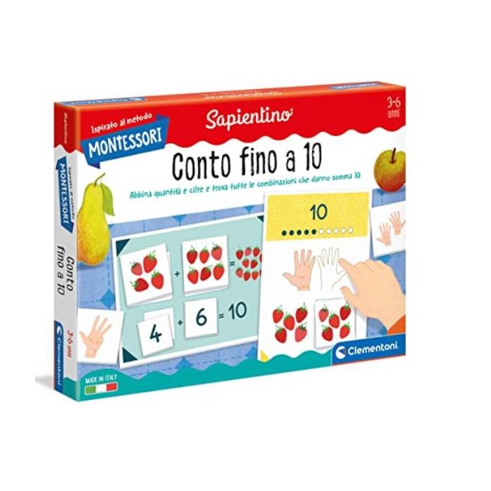 Clementoni Clementoni - Conto fino a 10 - Montessori