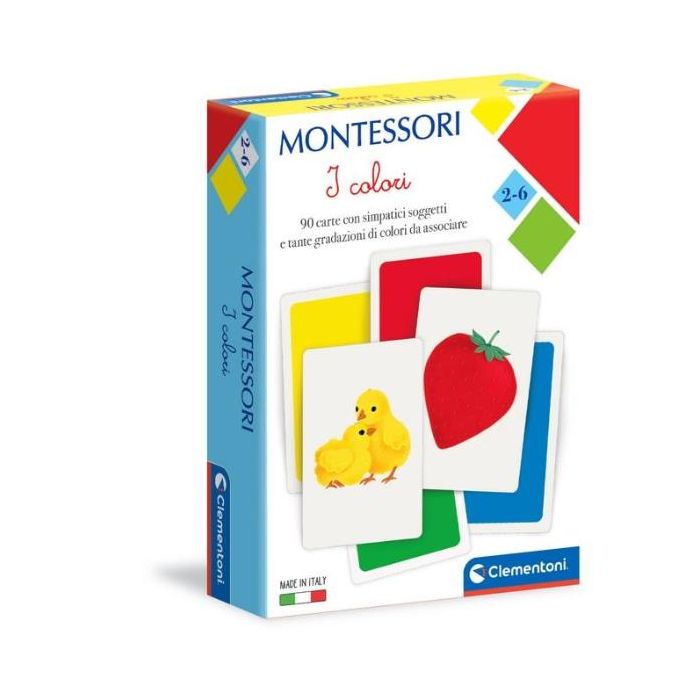 Clementoni MONTESSORI CARTE - I COLORI