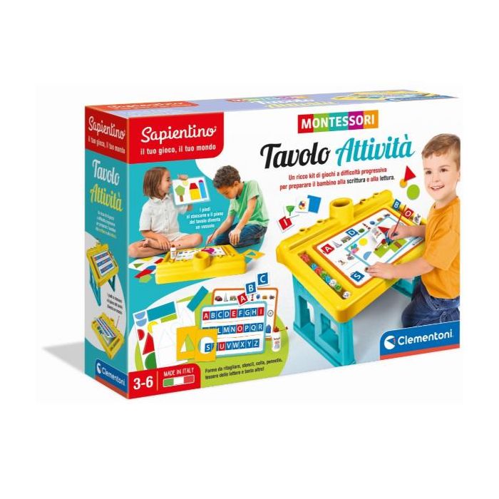 Clementoni Montessori - Tavolo Attività