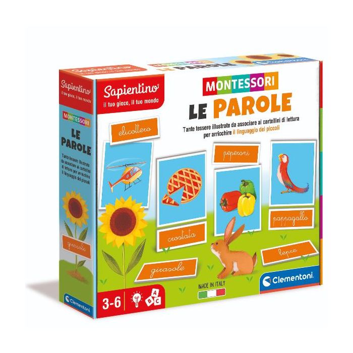 Clementoni Montessori - Le Parole