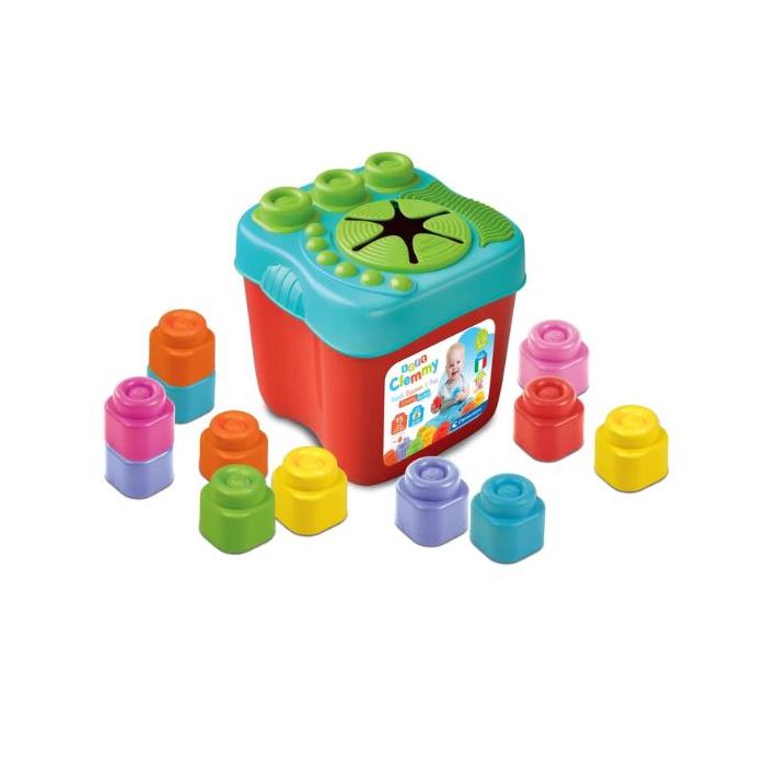 Clementoni CLEMENTONI - TOUCH, BUILD AND PLAY SENSORY BUCKET