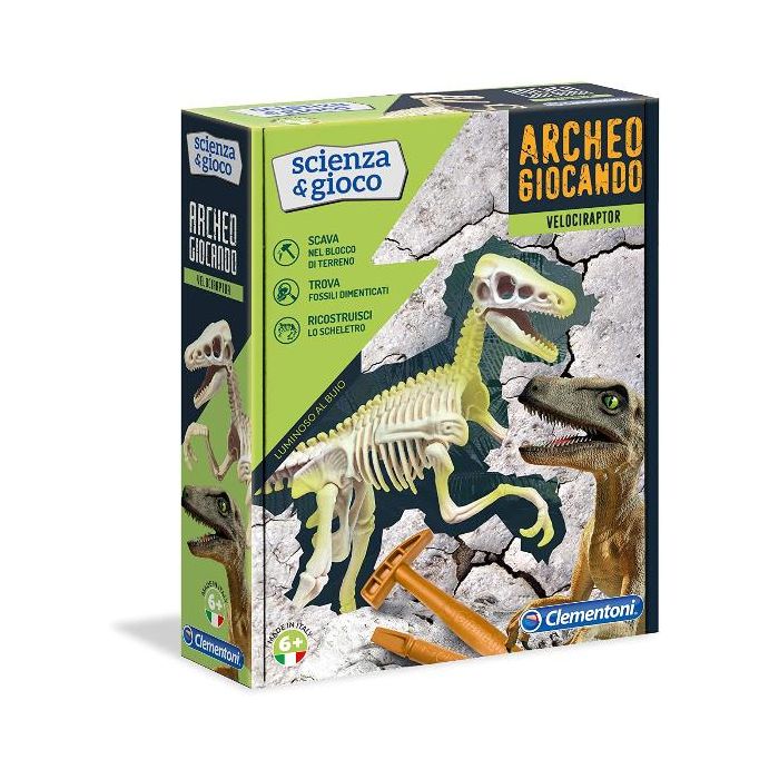 Clementoni ARCHEOGIOCANDO - VELOCIRAPTOR