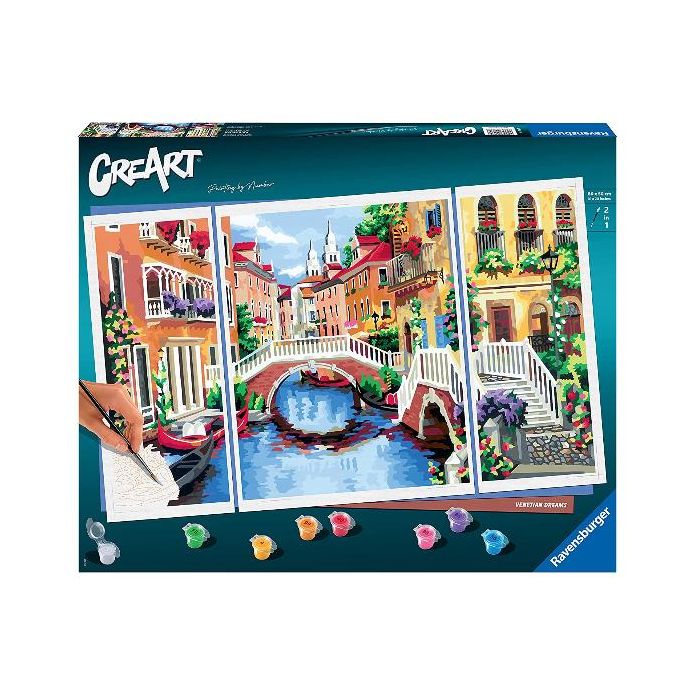 Ravensburger CreArt - Trittico Venetian Dreams