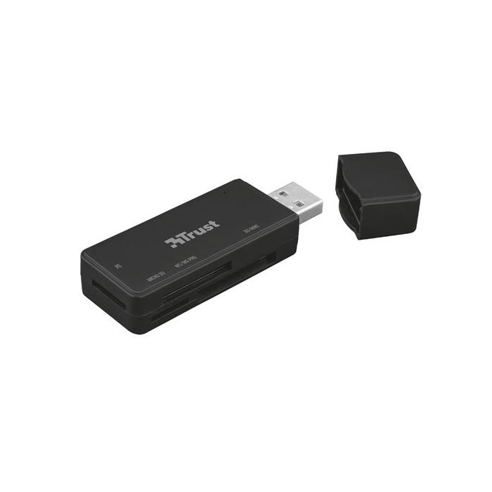 Trust NANGA CARDREADER USB-A 3.2 - NERO