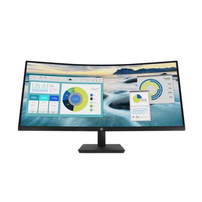 HP Inc P34hc G4 WQHD USB-C Monitor curvo