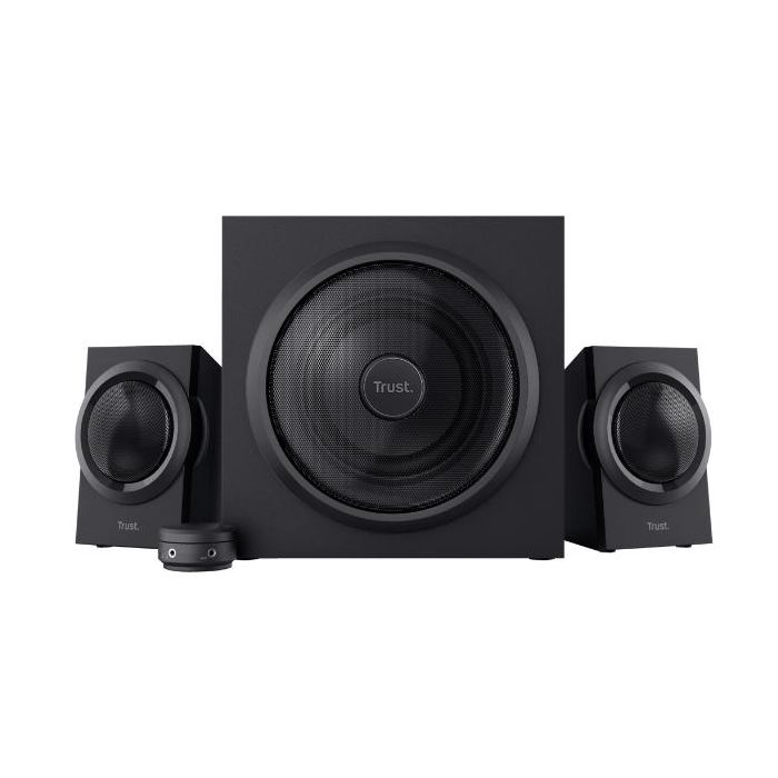 Trust YURI 2.1 SPEAKERS 60W RMS (120W PICCO) CON SUB WOOFER LEGNO