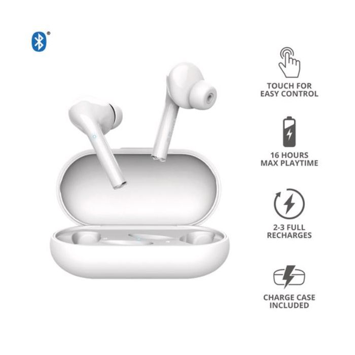 Trust NIKA TOUCH AURICOLARI TRUE WIRELESS BLUETOOTH - BIANCO