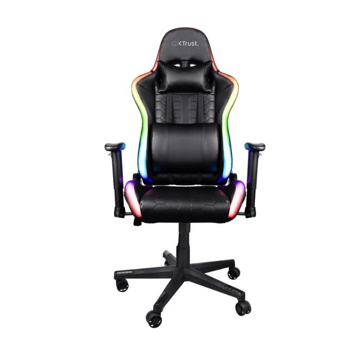 Trust GXT 716 RIZZA RGB SEDIA GAMING ILLUMINATA RGB - NERO