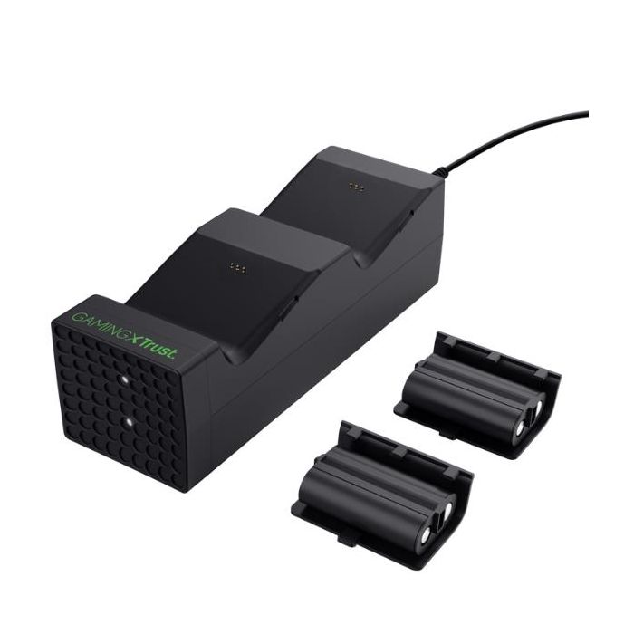 Trust GXT250 XBOX SX DOCK RICARICA PER 2 GAMEPAD - NERO