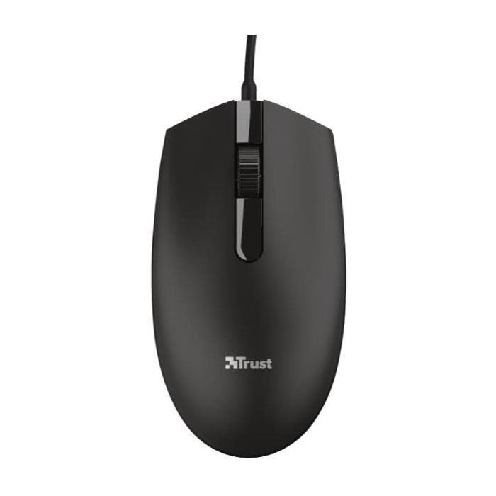 Trust OPTICAL MOUSE - COLORE NERO - BASY