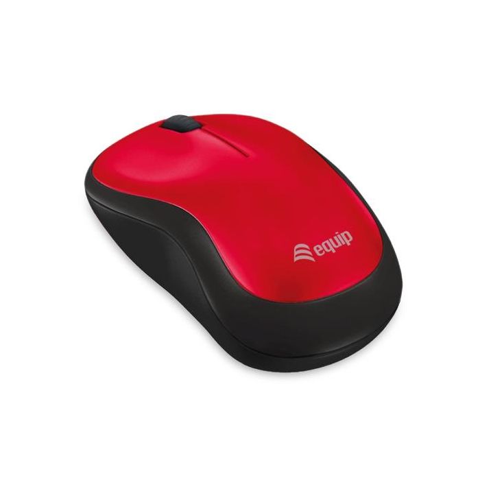 EQUIP EQUIP - MOUSE OTTICO WIRELESS COMFORT 1200DPI (Rosso)