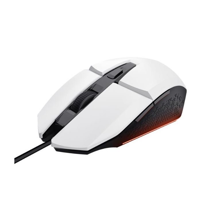 Trust 25066 GXT 109W FELOX  MOUSE DA GAMING ILLUMINATO - BIANCO