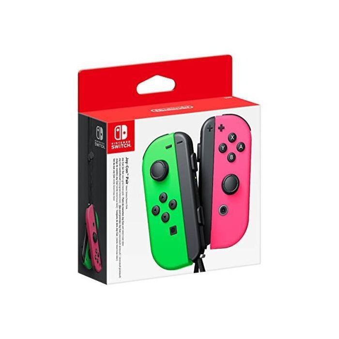 Nintendo Coppia di Joy-Con Verde Neon e Rosa Neon