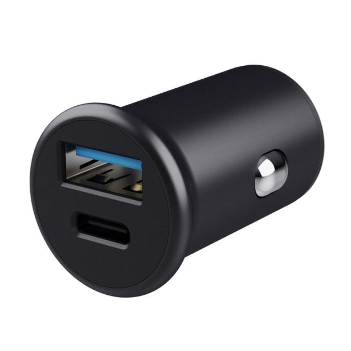 Trust 25197 MAXO 38W PD CARICABATTERIA PER AUTO USB-C + USB-A