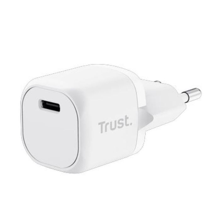 Trust 25205 MAXO 20W CARICABATTERIE USB-C PD ULTRACOMPATTO - BIANCO