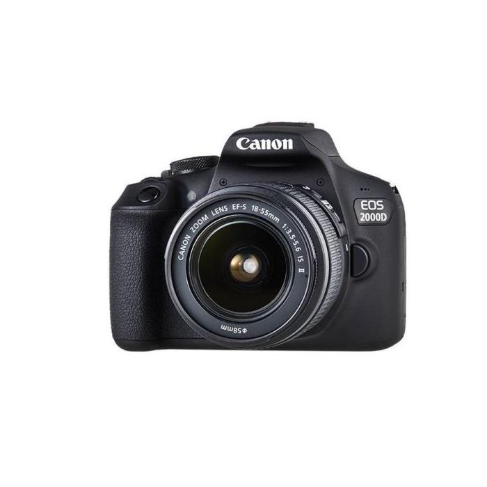 Canon EOS 2000D EF-S 18-55 MM IS, con stabilizzatore