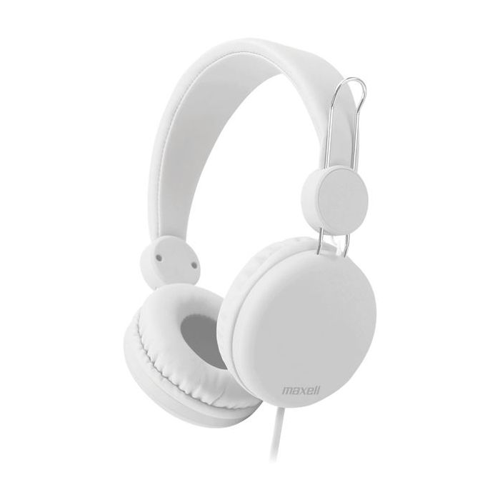 Maxell CUFFIA CON MICROFONO  SPECTRUM WHITE