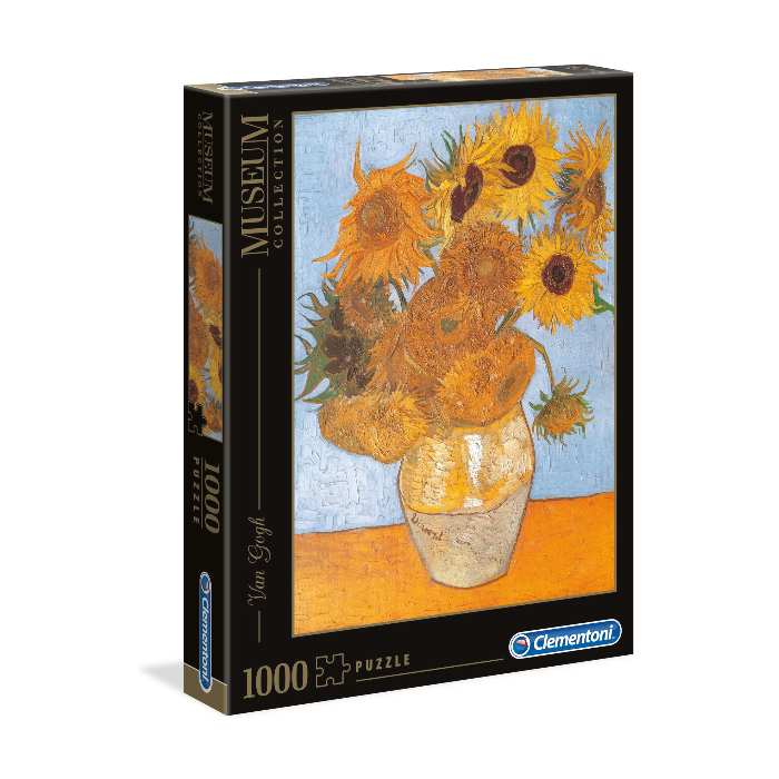 Clementoni 1000PZ-  VAN GOGH - GIRASOLI