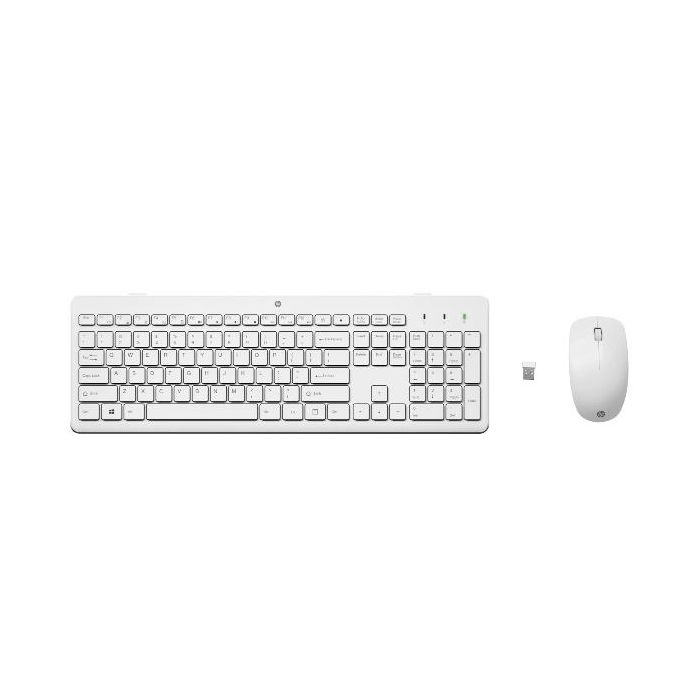 HP Inc Combo tastiera e mouse wireless HP 230