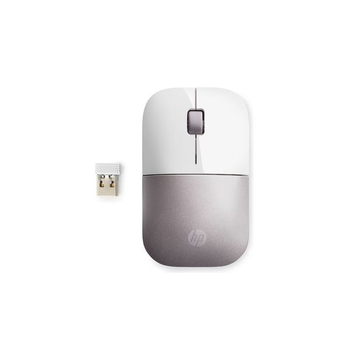 HP Inc Mouse wireless HP Z3700: bianco/rosa