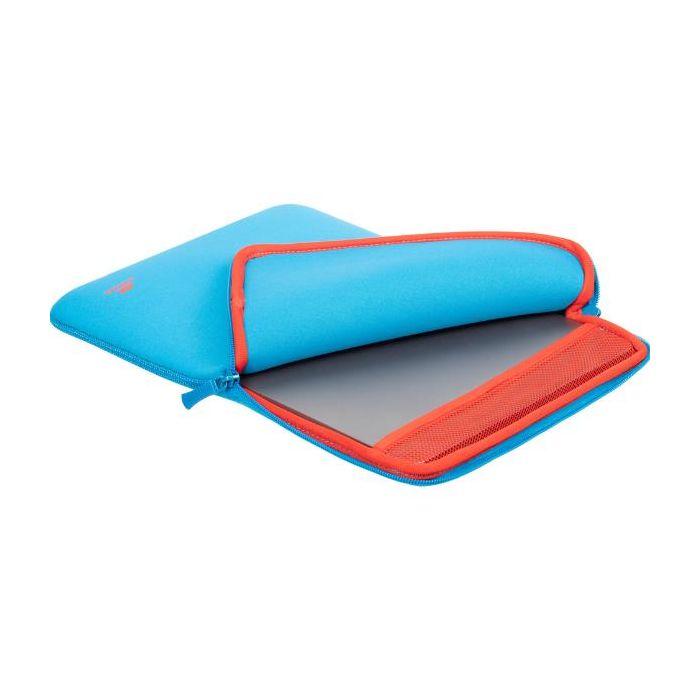 Rivacase Custodia Antishock per MacBook 13’’ Zip Verticale Blu