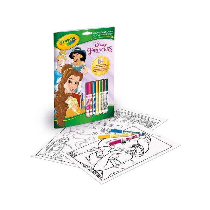 Crayola Album Attività and Coloring Disney Princess