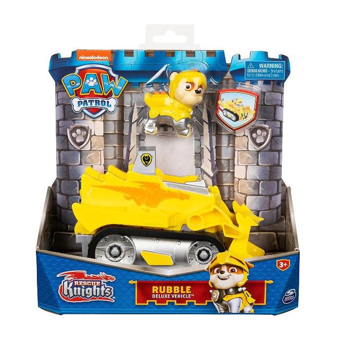 Spin Master Paw Patrol - Veicolo rubble rescue knights