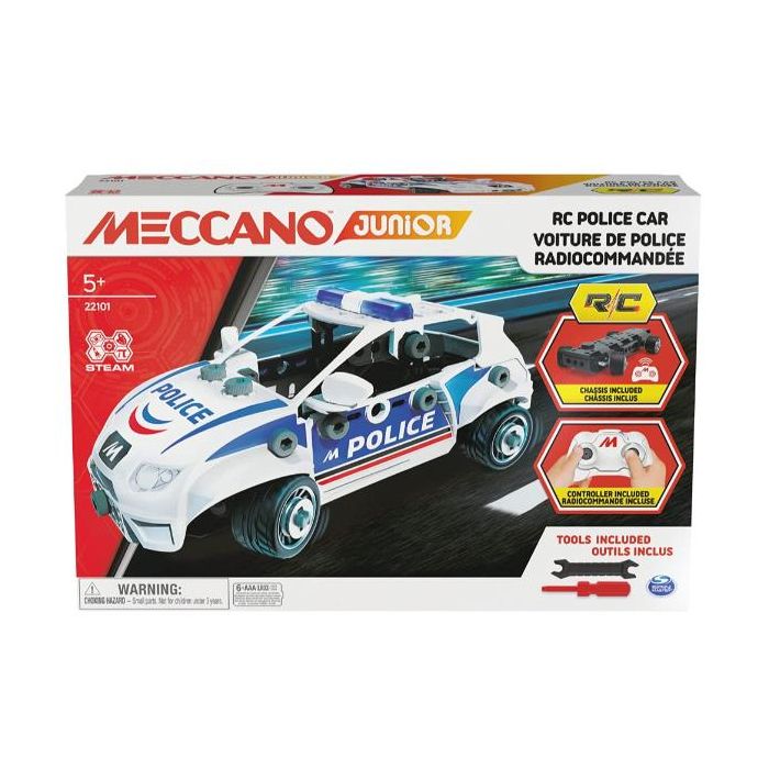 Spin Master MECCANO JUNIOR, Radiocomando della Polizia