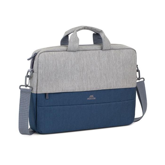 Rivacase Borsa Antifurto per Notebook da 15.6” - Grigio/Nero