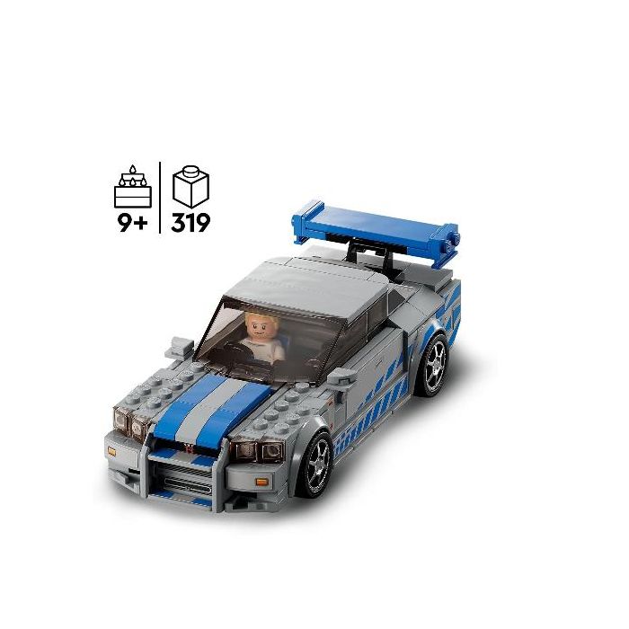 Lego 2 Fast 2 Furious Nissan Skyline GT-R (R34)