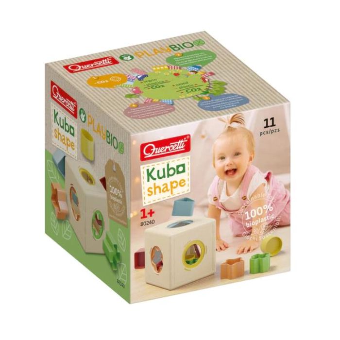 Quercetti PLAY BIO QUBO SHAPE SORTER