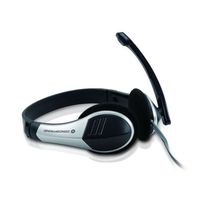 Conceptronic CUFFIA STEREO 3.5mm con microfono e controllo remoto