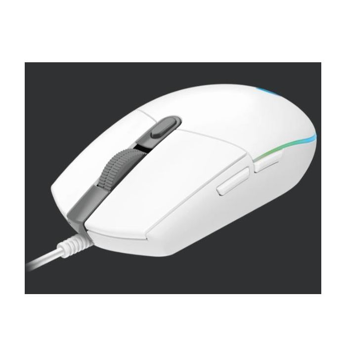 Logitech G203 LIGHTSYNC GAMING MOUSE WHITE