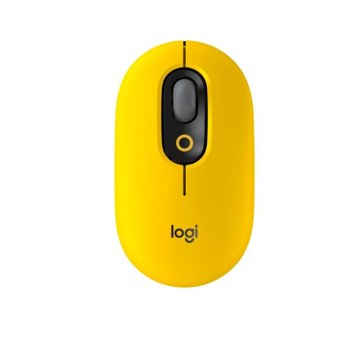 Logitech POP MOUSE WITH EMOJI - YELLOW