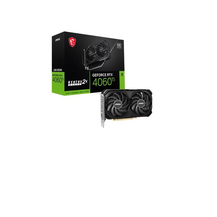 MSI GeForce RTX™ 4060 Ti VENTUS 2X BLACK 8G OC