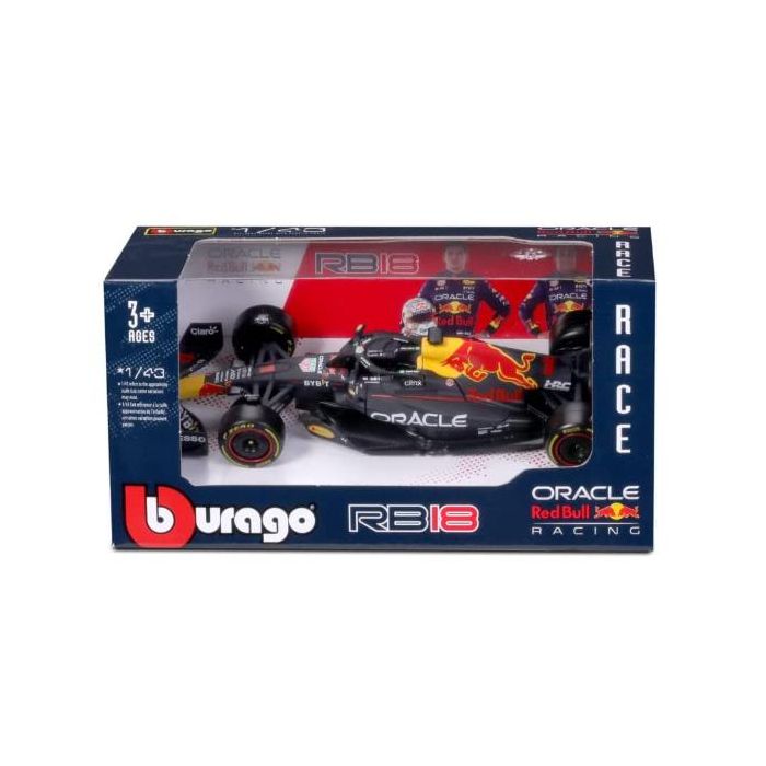 Burago BBurago -  RED BULL RACING RB18 (2022) di VERSTAPPEN