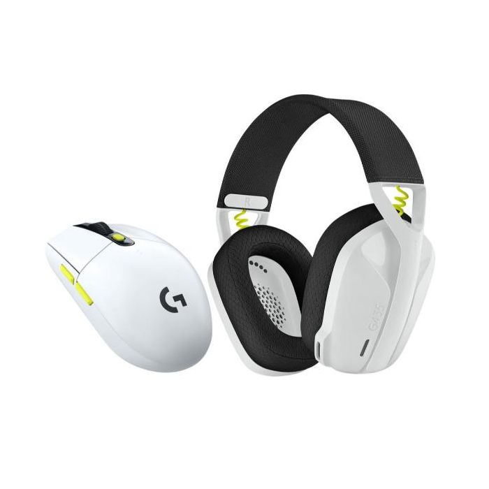 Logitech WIRELESS GAMING COMBO-WHITE