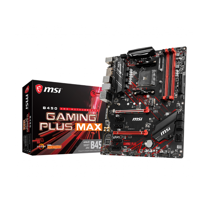 MSI MAINBOARD B450 GAMING PLUS MAX