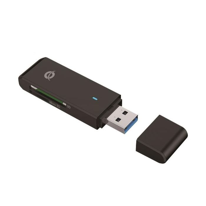 Conceptronic LETTORE DI SCHEDE 2-in-1 USB 3.0 ALL IN-ONE