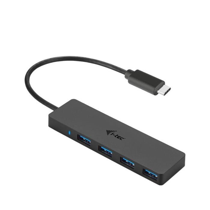 I-Tec HUB USB C a 4 Porte USB A 3.0