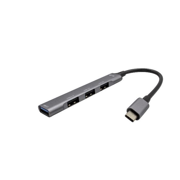 I-Tec HUB USB-C a 4 porte USB A: 1x USB 3.0 + 3x USB 2.0